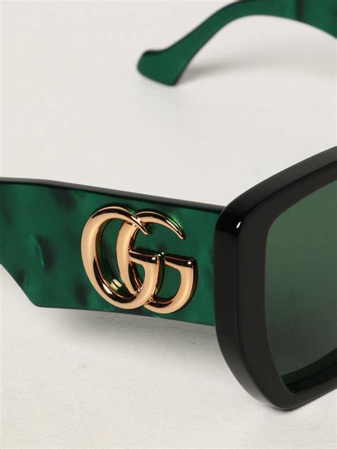 green gucci eyeglasses|gucci green lens sunglasses.